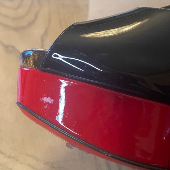 Beautiful Leopard/Red Louboutin Heels - Picture 4 of 11